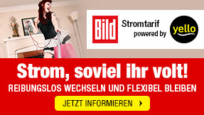 BILD STROMTARIF  FLEXIBEL SPAREN!