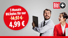 3 Monate BILDplus: 1 Monat bezahlen, 66% sparen!