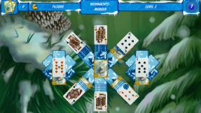 Kartenspiel: Frostige Winterabenteuer - Solitaire
