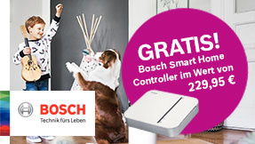 Bosch-Kamera kaufen und Smart-Home-Controller geschenkt bekommen