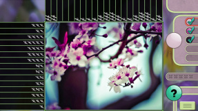 Logik-Spiel: Flowers Mosaics