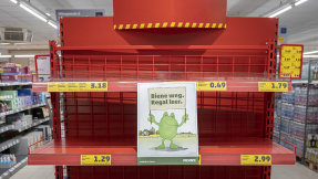 Wichtiger Grund: Darum bleiben diese Penny-Regale leer