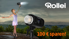 Rollei Studioblitz: Jetzt 100 Euro sparen!