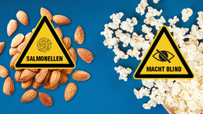 Was ist da los? Salmonellen und Popcorn, das blind macht