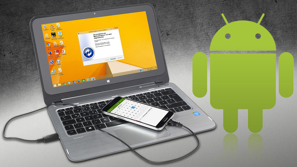 MyPhoneExplorer: PC-Synchronisation mit dem Samsung Galaxy S5