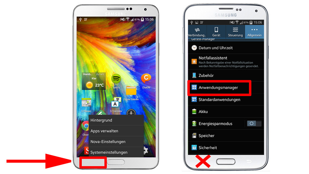 Samsung-Apps deaktivieren: So funktioniert es! - Bilder ...