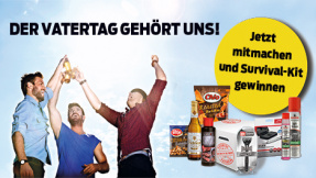 Verlosung: Gewinnen Sie Ihr Survival-Kit zum Vatertag!