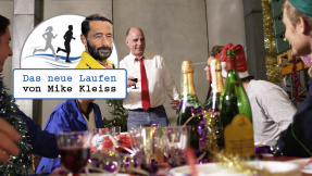Weihnachten: Nur echte Läufer laufen ohne Alkohol