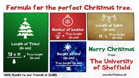 Wenn Mathematiker einen Weihnachtsbaum planen
