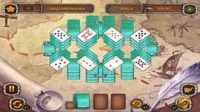 Kartenspiel: Piraten-Solitaire 3