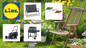 Gartenmöbel, Rasenmäher, Grills und Zubehör bei Lidl