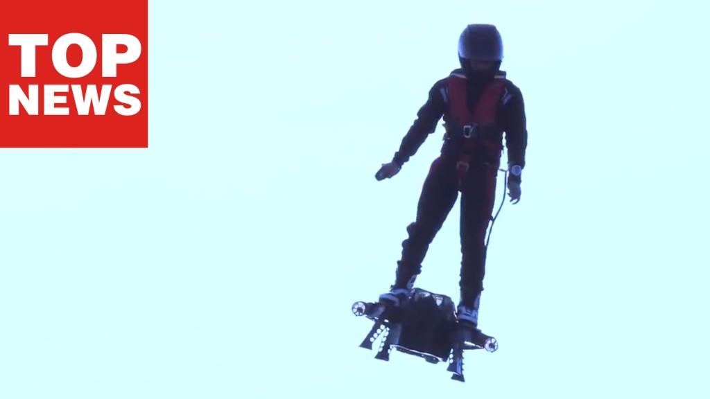 Zapata Flyboard Air: Fliegen wie der Green Goblin aus