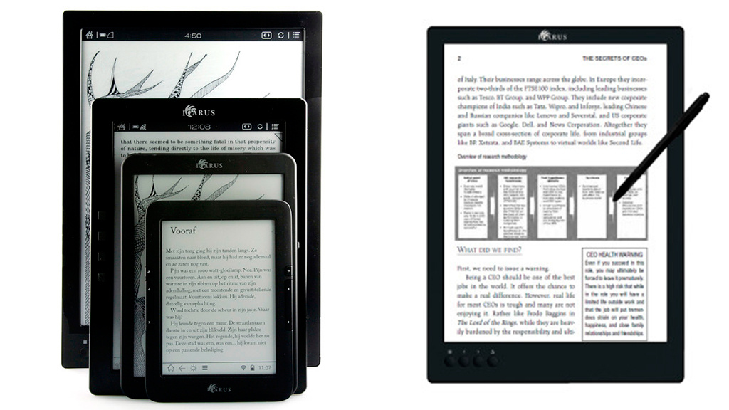 Icarus A4 eBookReader mit 13 Zoll COMPUTER BILD