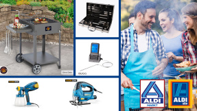 BBQ-Ausrüstung und Werkzeug bei Aldi