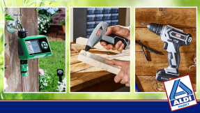 Werkzeug und Gartenzubehör bei Aldi