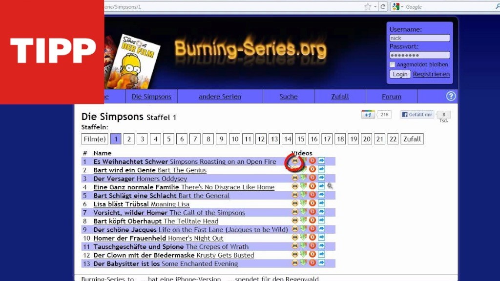 Burning Series App Aktualisieren