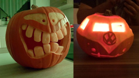 Diese Kürbisse sind auch noch nach Halloween cool!