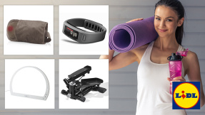 Gute Vorsätze: Fitness und Wellness bei Lidl