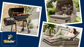 Gartenmöbel, Grills und Deko bei Tchibo