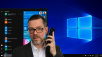 Windows 10 S: COMPUTER BILD-Ressortleiter Christian Just vor dem Homescreen © Montage: COMPUTER BILD/Screenshot: Microsoft Windows 10 S: COMPUTER BILD-Ressortleiter Christian Just vor dem Homescreen © Montage: COMPUTER BILD/Screenshot: Microsoft