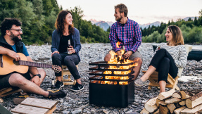 Feuerkorb Cube  der wohl sicherste Feuerkorb der Welt