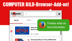 Für Firefox: Das neue COMPUTER BILD-Add-on ist da!