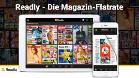 Readly  Die Magazin-Flatrate: Testen Sie 3 Monate das exklusive Aktionspaket von Readly