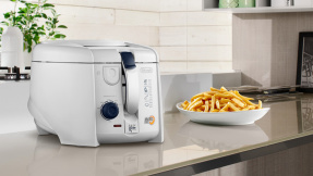 Knuspertrick: Fritteuse DeLonghi RotoFry im Test