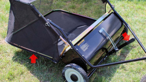 Rasenkehrmaschine  Multitalent für Ihren Garten