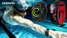 Samsung mit Gear Fit 2 Pro und Gear Sport auf der IFA