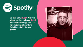 Spotify-Feature: Persönlicher Jahresrückblick 2017