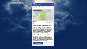 WarnWetter-App zieht an der Konkurrenz vorbei