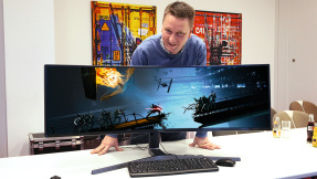 Samsung C49HG90: Curved-Monitor mit 49 Zoll im Test