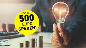 500 Euro sparen: Exklusiven Stromtarif buchen