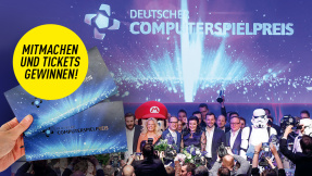 Deutscher Computerspielpreis: Mitmachen und Tickets gewinnen!