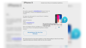 Vorsicht, Betrug: Dieser iPhone-X-Gewinn ist ein Fake!