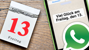 Freitag, der 13.: WhatsApp-Sprüche zum Pech-Tag