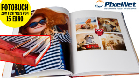 Fotobücher: Mit bis zu 156 Seiten zum Festpreis sichern!
