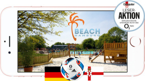 EM im Spaßbad gucken: Sieg auf ganzer Linie!