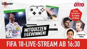 FIFA 18 live verfolgen  mit Profi-Tricks und Xbox-Gewinnspiel!