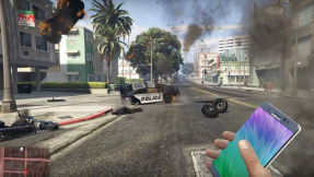 GTA 5: Galaxy Note 7 mit bombigem Auftritt