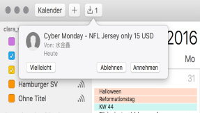 Kampf dem Kalender-Spam: Apple führt Meldefunktion ein