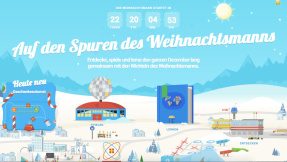 Google: Update für Santa Tracker verfügbar