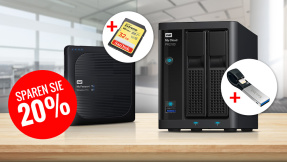 Western Digital: 20 Prozent Rabatt auf Netzwerkspeicher