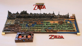 The Legend of Zelda: Spielwelt mit 3D-Drucker nachgebaut