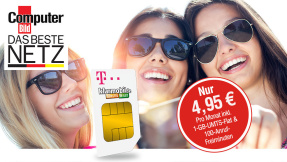 Exklusiv: Ins Telekom-Netz für unter 5 Euro!