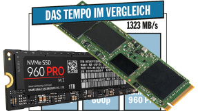 SSD-Test: Samsung 960 Pro gegen Intel 600p