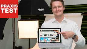Surface Pro im Praxis-Test: Der Alcantara-Akrobat