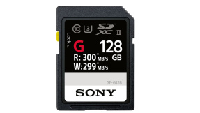 Sony SF-G128: Schnellste SD-Speicherkarte der Welt