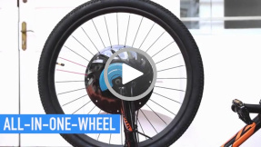 Nachrüstsatz verwandelt normales Fahrrad in eBike
